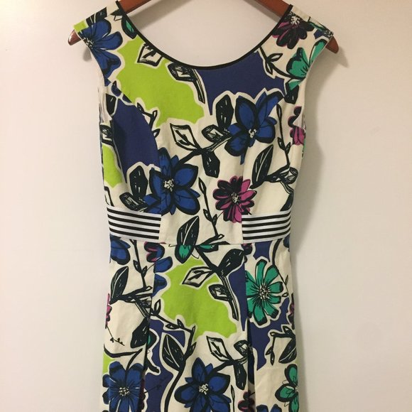 Tristan Print Fit & Flare Dress - Picture 16 of 16